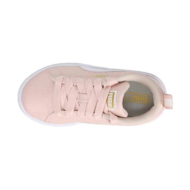 PUMA Kids Girls Mayze Leather Platform Sneakers Shoes Casual - Pink