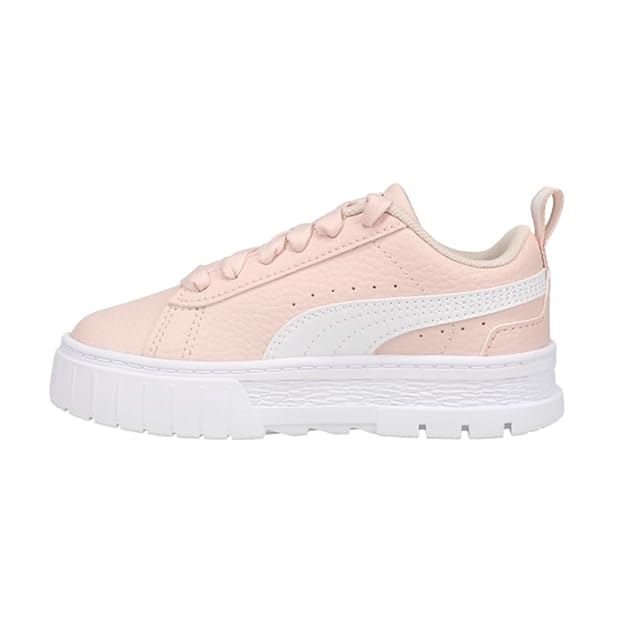 PUMA Kids Girls Mayze Leather Platform Sneakers Shoes Casual - Pink